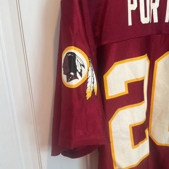 Washington Redskins Maroon NFL  Football Jersey with Number 26 Portis - Picture 2 of 7